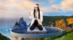 meditación realidad virtual relajacion