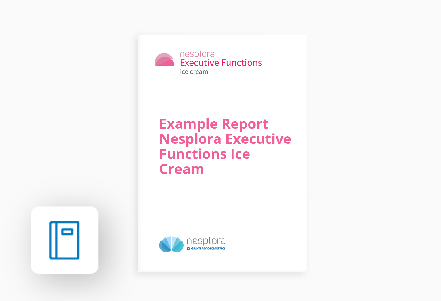 Example Report Nesplora Executive Functions Ice Cream