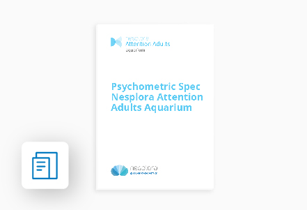 Psychometric Spec Nesplora Attention Adults Aquarium