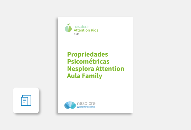 Propriedades Piscométricas Nesplora Attention AulaFamily